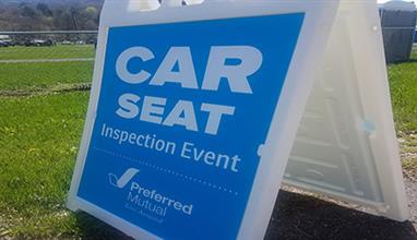 Preferred Mutual Car Seat Inspection Event