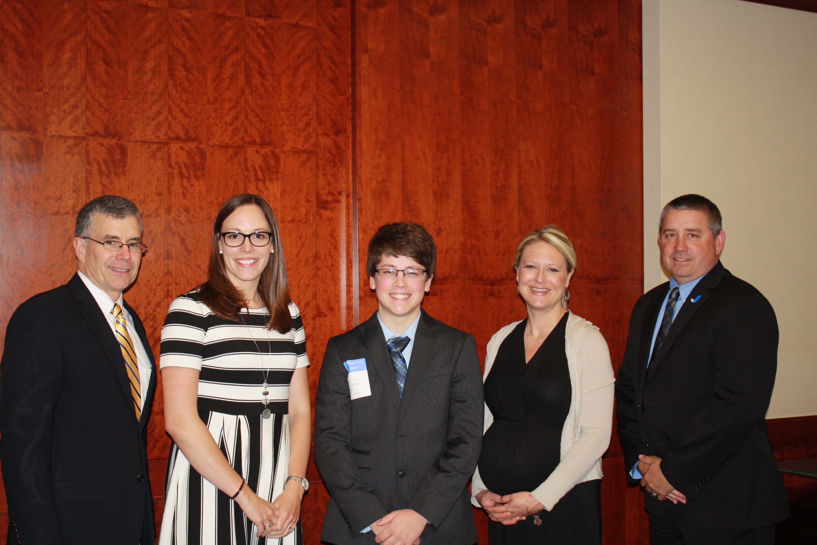 Josh Grimm Josh Grimm with Preferred Foundation Scholarship Committee