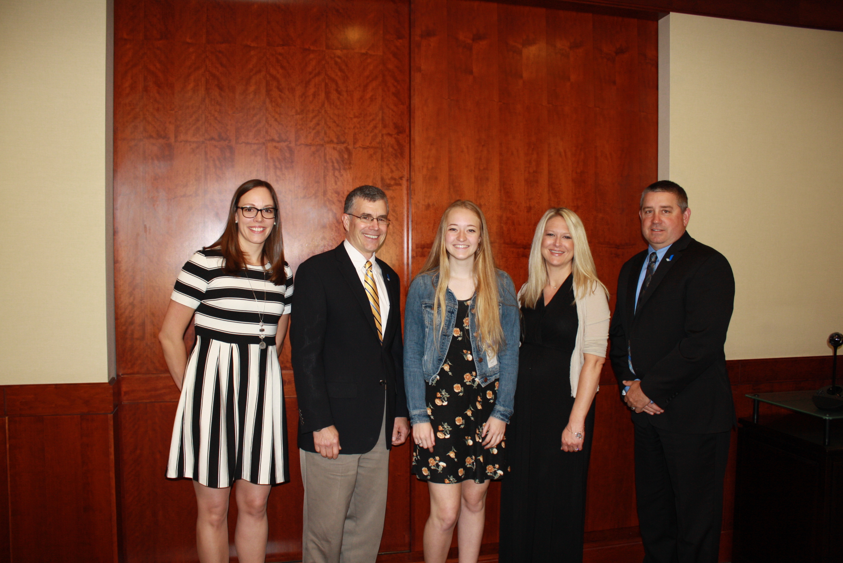 Megan Carpenter with Preferred Foundation Scholarship Committee